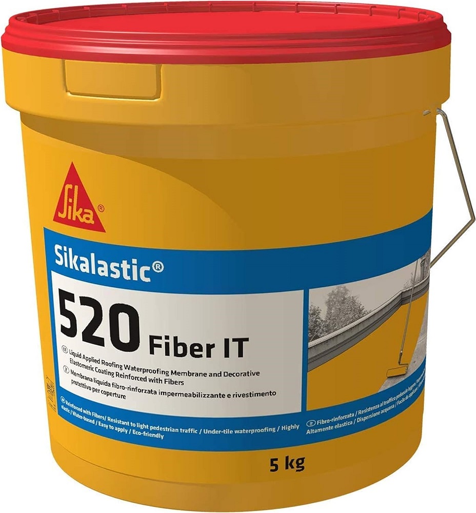 SIKALASTIC 520 FIBER GRIGIO KG 20